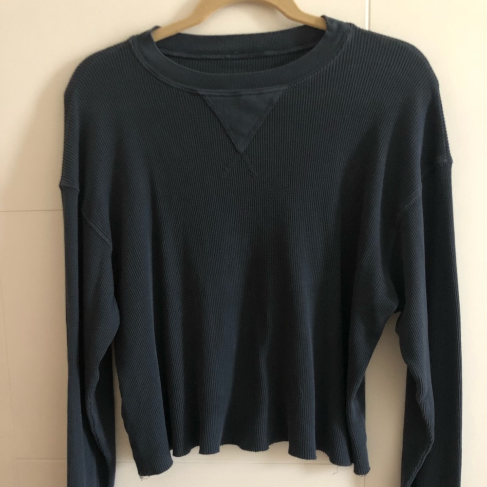 Brandy Melville Slouchy Thermal Shirt